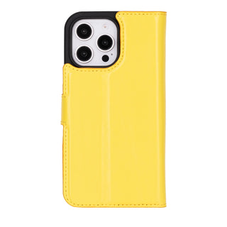 Bouletta Phone Case Magic iPhone 16 Pro Detachable Leather Wallet Case Premium Koruma