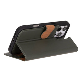 Bouletta Phone Case Magic iPhone 16 Pro Detachable Leather Wallet Case Premium Koruma