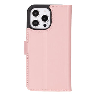 Bouletta Phone Case Magic iPhone 16 Pro Detachable Leather Wallet Case Premium Koruma