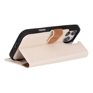 Bouletta Phone Case Magic iPhone 16 Pro Detachable Leather Wallet Case Premium Koruma