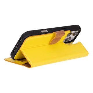 Bouletta Phone Case Magic iPhone 16 Pro Detachable Leather Wallet Case Premium Koruma
