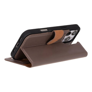 Bouletta Phone Case Magic iPhone 16 Pro Detachable Leather Wallet Case Premium Koruma