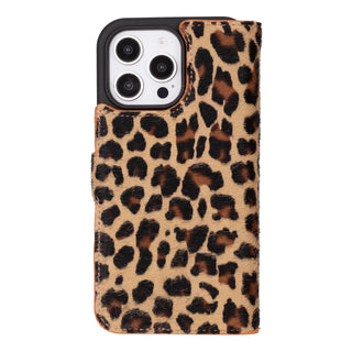 Bouletta Phone Case Magic iPhone 16 Pro Detachable Leather Wallet Case Premium Koruma