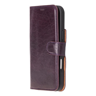 Bouletta Phone Case Magic iPhone 16 Pro Detachable Leather Wallet Case Premium Koruma