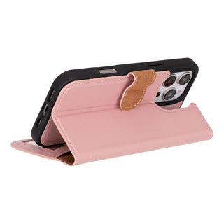 Bouletta Phone Case Magic iPhone 16 Pro Detachable Leather Wallet Case Premium Koruma