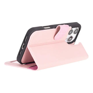 Bouletta Phone Case Magic iPhone 16 Pro Detachable Leather Wallet Case Premium Koruma