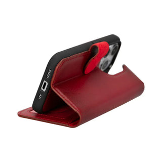 Bouletta Phone Case Magic iPhone 16 Pro Detachable Leather Wallet Case Premium Koruma