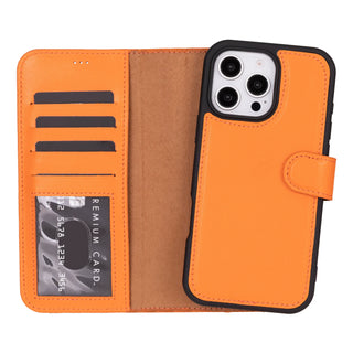 Bouletta Phone Case Pale Magic iPhone 16 Pro Detachable Leather Wallet Case Premium Koruma