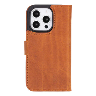 Bouletta Phone Case Magic iPhone 16 Pro Max Leather Detachable Wallet Case Premium Koruma