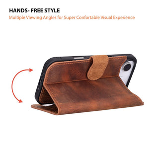 Bouletta Phone Case Magic iPhone 17 Air Detachable Leather Wallet Case Premium Koruma