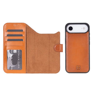 Bouletta Phone Case Magic iPhone 17 Air Detachable Leather Wallet Case Premium Koruma