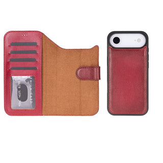 Bouletta Phone Case Magic iPhone 17 Air Leather Detachable Wallet Case Premium Koruma