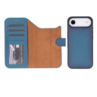 Bouletta Phone Case Magic iPhone 17 Air Leather Detachable Wallet Case Premium Koruma