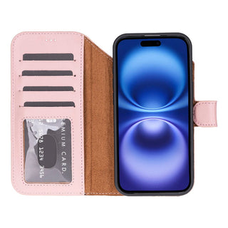 Bouletta Phone Case Magic iPhone 17 Air Leather Detachable Wallet Case Premium Koruma