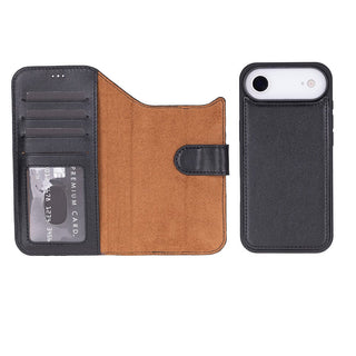 Bouletta Phone Case Magic iPhone 17 Air Leather Detachable Wallet Case Premium Koruma