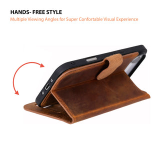 Bouletta Phone Case Magic iPhone 17 Air Leather Detachable Wallet Case Premium Koruma