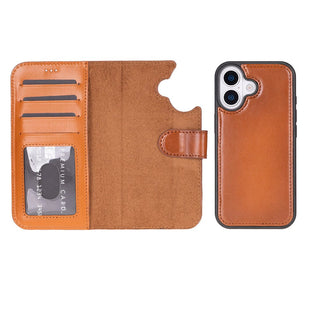 Bouletta Phone Case Magic iPhone 17 Leather Detachable Wallet Case Premium Koruma