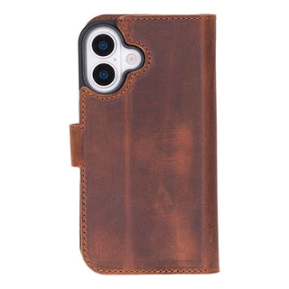 Bouletta Phone Case Magic iPhone 17 Leather Detachable Wallet Case Premium Koruma
