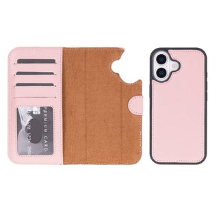 Bouletta Phone Case Magic iPhone 17 Leather Detachable Wallet Case Premium Koruma
