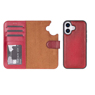 Bouletta Phone Case Magic iPhone 17 Leather Detachable Wallet Case Premium Koruma