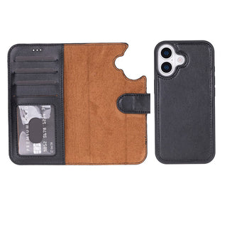 Bouletta Phone Case Magic iPhone 17 Leather Detachable Wallet Case Premium Koruma