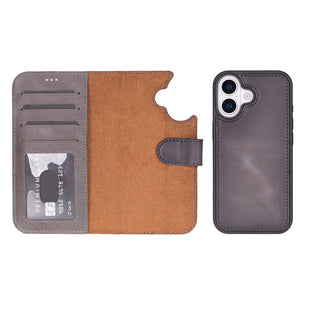 Bouletta Phone Case Magic iPhone 17 Leather Detachable Wallet Case Premium Koruma