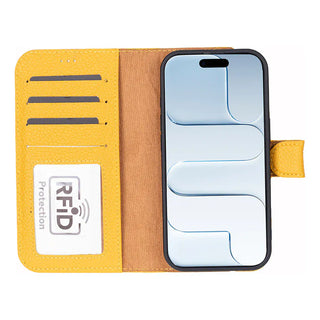 Bouletta Phone Case Magic iPhone 17 Leather Detachable Wallet Case Premium Koruma