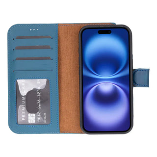Bouletta Phone Case Magic iPhone 17 Leather Detachable Wallet Case Premium Koruma