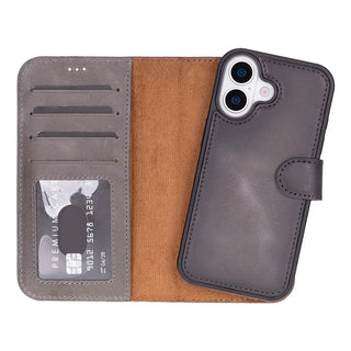 Bouletta Phone Case Magic iPhone 17 Leather Detachable Wallet Case Premium Koruma
