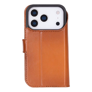 Bouletta Phone Case Magic iPhone 17 Pro Leather Detachable Wallet Case Premium Koruma