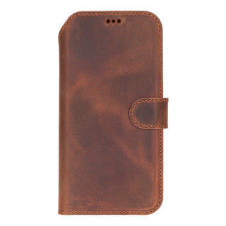Bouletta Phone Case Magic iPhone 17 Pro Leather Detachable Wallet Case Premium Koruma