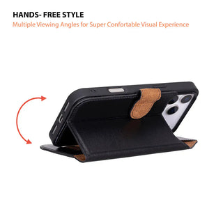 Bouletta Phone Case Magic iPhone 17 Pro Leather Detachable Wallet Case Premium Koruma