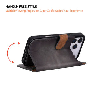 Bouletta Phone Case Magic iPhone 17 Pro Max Leather Detachable Wallet Case Premium Koruma