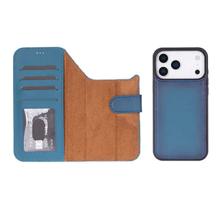 Bouletta Phone Case Magic iPhone 17 Pro Max Leather Detachable Wallet Case Premium Koruma