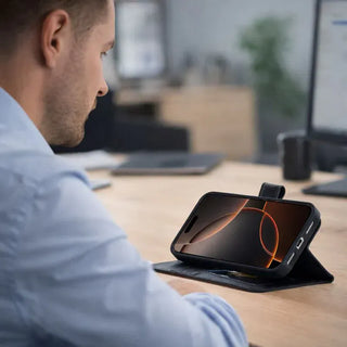 Bouletta Phone Case Magic iPhone 17E/16E Detachable Leather Wallet Case Premium Koruma