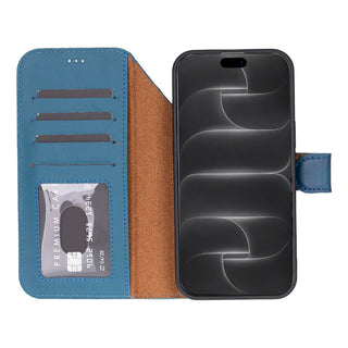 Bouletta Phone Case Magic iPhone 18 Pro Leather Detachable Wallet Case Premium Koruma