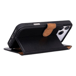 Bouletta Phone Case Magic iPhone 18 Pro Leather Detachable Wallet Case Premium Koruma