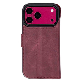 Bouletta Phone Case Magic iPhone 18 Pro Max Leather Detachable Wallet Case Premium Koruma