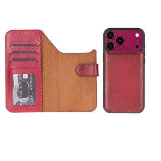 Bouletta Phone Case Magic iPhone 18 Pro Max Leather Detachable Wallet Case Premium Koruma