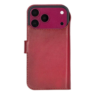 Bouletta Phone Case Magic iPhone 18 Pro Max Leather Detachable Wallet Case Premium Koruma