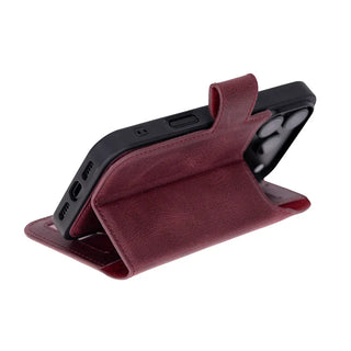 Bouletta Phone Case Magic iPhone 18 Pro Max Leather Detachable Wallet Case Premium Koruma