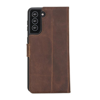 Bouletta Phone Case Magic Samsung Galaxy S21 Leather Detachable Wallet Case Premium Koruma