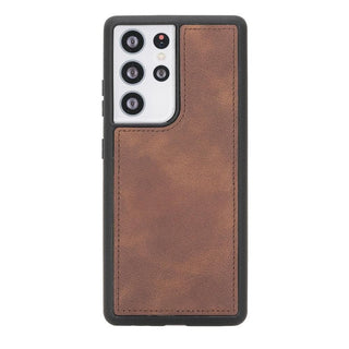 Bouletta Phone Case Magic Samsung Galaxy S21 Ultra Leather Detachable Wallet Case Premium Koruma