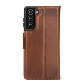 Bouletta Phone Case Magic Samsung Galaxy S21 Ultra Leather Detachable Wallet Case Premium Koruma