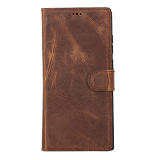 Bouletta Phone Case Magic Samsung Galaxy S22 Ultra Leather Detachable Wallet Case Premium Koruma