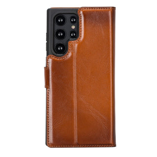 Bouletta Phone Case Magic Samsung Galaxy S23 Ultra Leather Detachable Wallet Case Premium Koruma