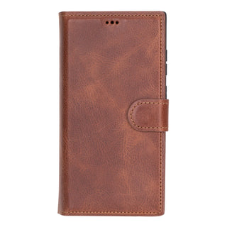 Bouletta Phone Case Magic Samsung Galaxy S23 Ultra Leather Detachable Wallet Case Premium Koruma