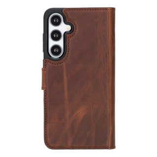 Bouletta Phone Case Magic Samsung Galaxy S24 Leather Detachable Wallet Case Premium Koruma