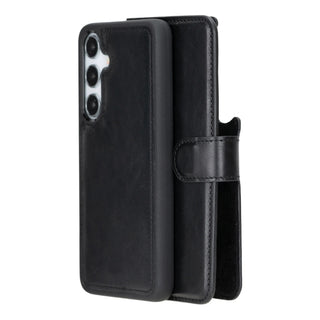 Bouletta Phone Case Magic Samsung Galaxy S24 Ultra Leather Detachable Wallet Case Premium Koruma