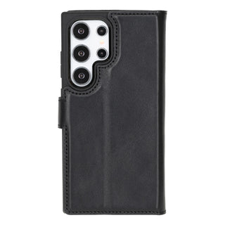 Bouletta Phone Case Magic Samsung Galaxy S24 Ultra Leather Detachable Wallet Case Premium Koruma